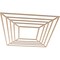 Ekena Millwork Raven Wood Fretwork Pierced Ceiling Medallion, Alder, 40"OD x 14 5/8"ID x 3/8"T CMWP40X40X0375RAAL - alternate 4